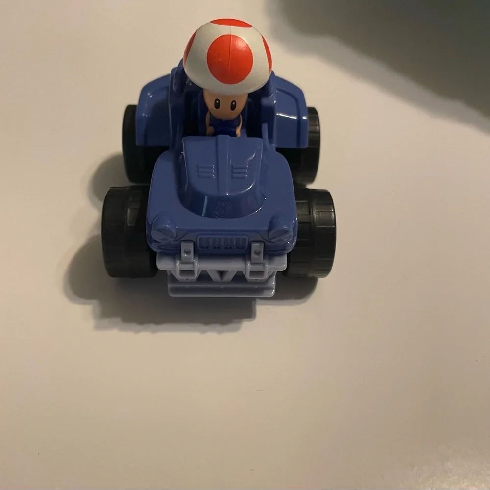 Mario Kart Toad Blue Toy Truck